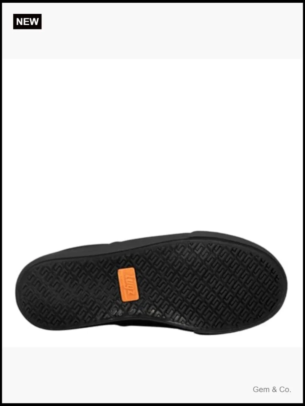 Women's Slip-On Work Sneaker Slip-Resistant Leather Cushioned